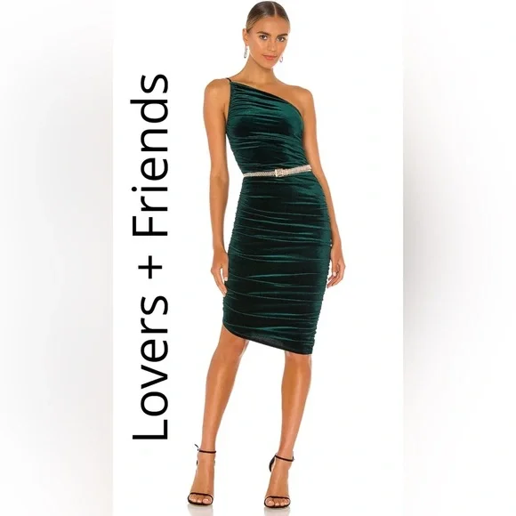 sachin and babi light blue dress 28+ Gorgeous Emerald Green Nails You'll Want To Copy!